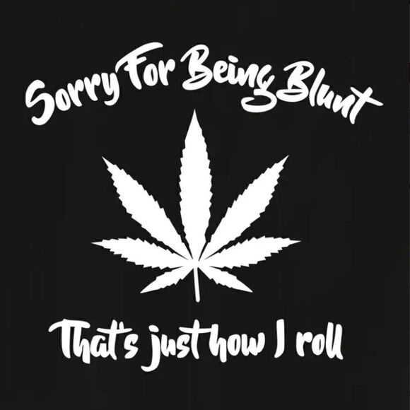 NEW! Black Pot Leaf Men's Sleeveless Muscle Shirt Tank Top Blunt Weed Doobie - Picture 3 of 3